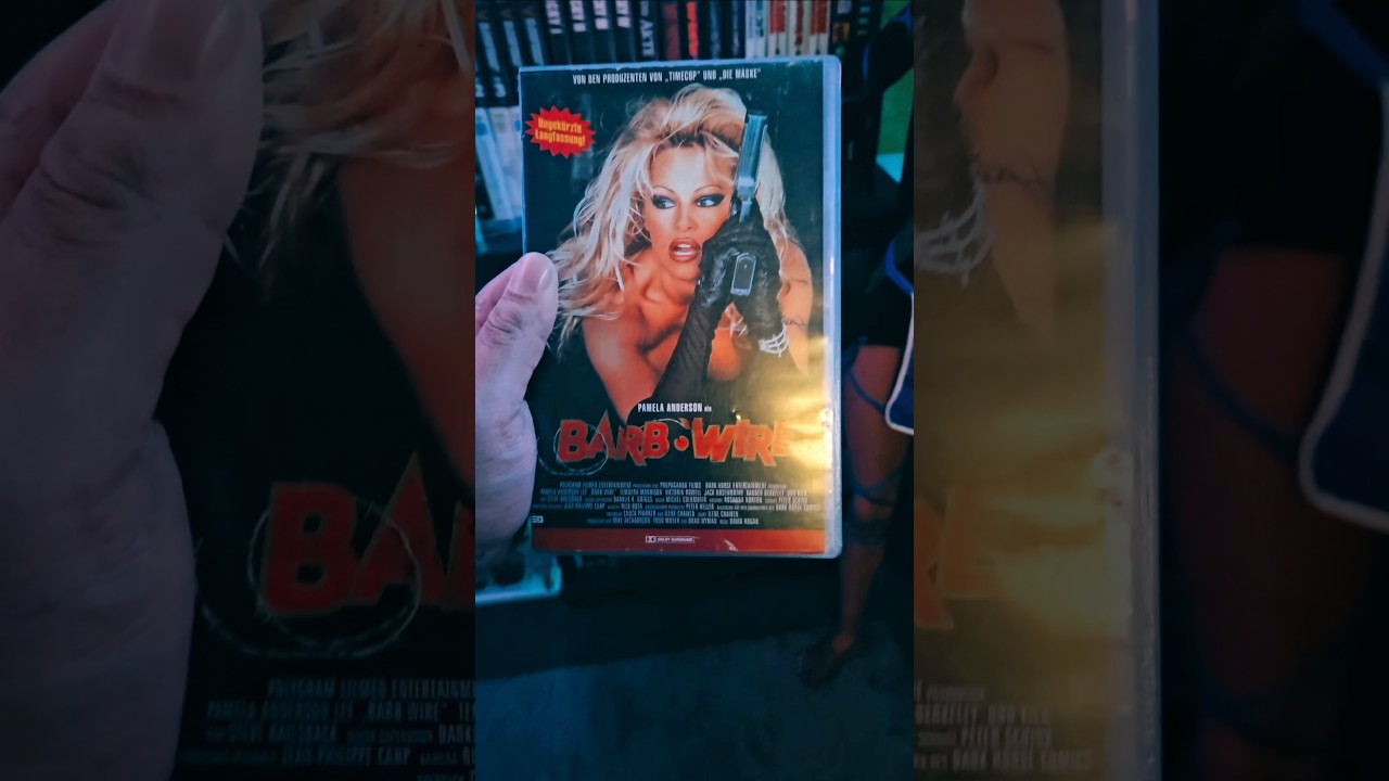 Barb Wire mit Pamela Anderson FSK18 auf VHS #retro