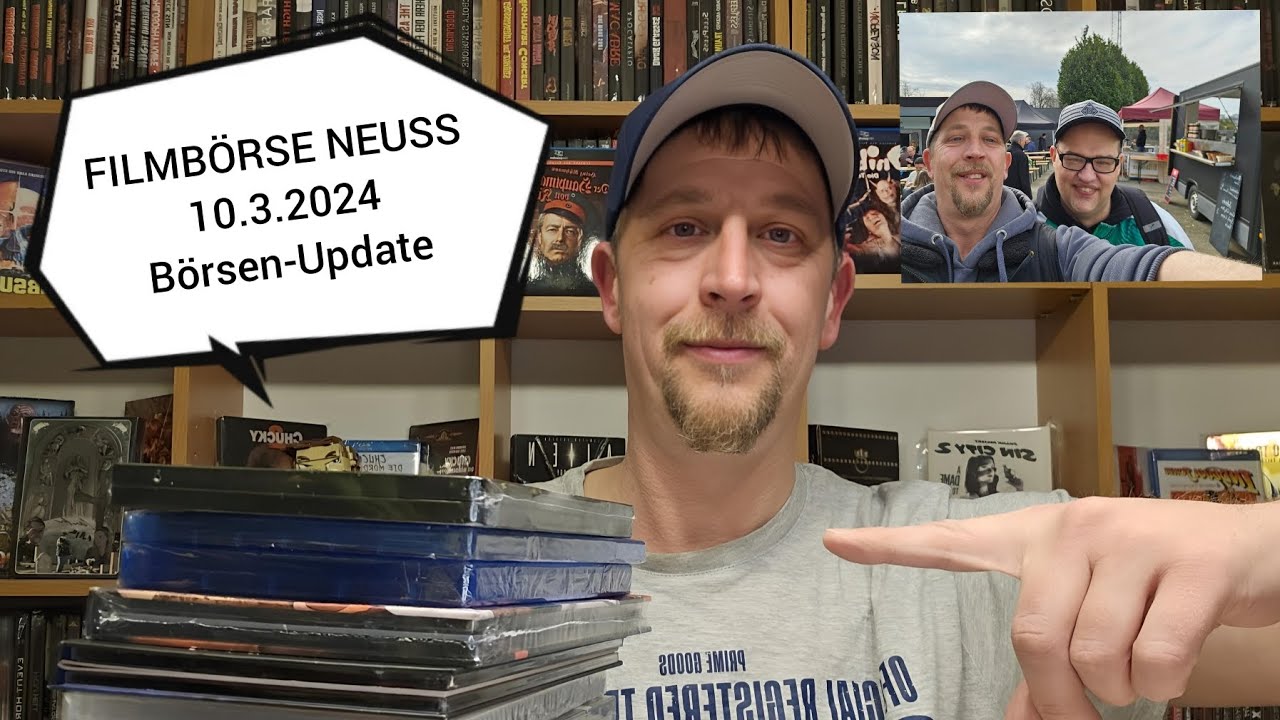 Börsen-Update++Neuss 10.3.2024++ Mediabooks und ein unangenehmes Erlebnis 😂😂😂u.v.m