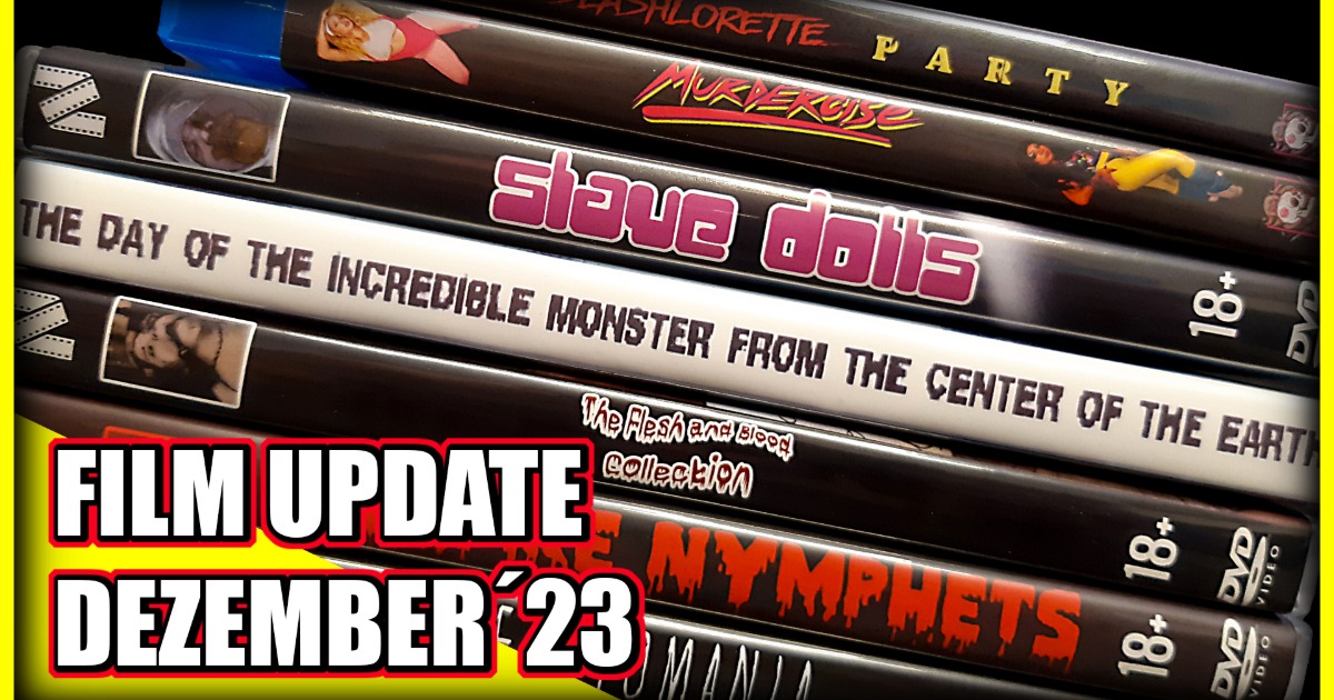 Film Update Dezember 23 | Neuzugänge | Underground und Independent-Filme | #movie  #scary  #creepy