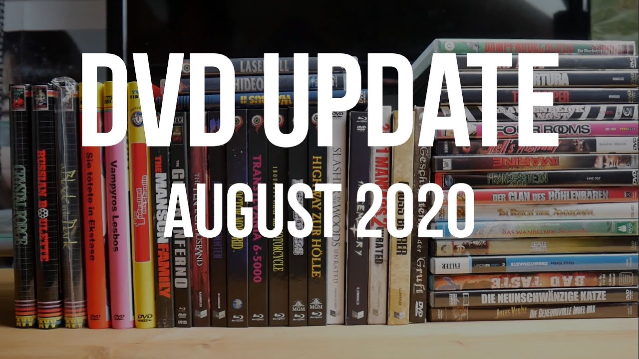 DVD UpDate #7 | August 2020