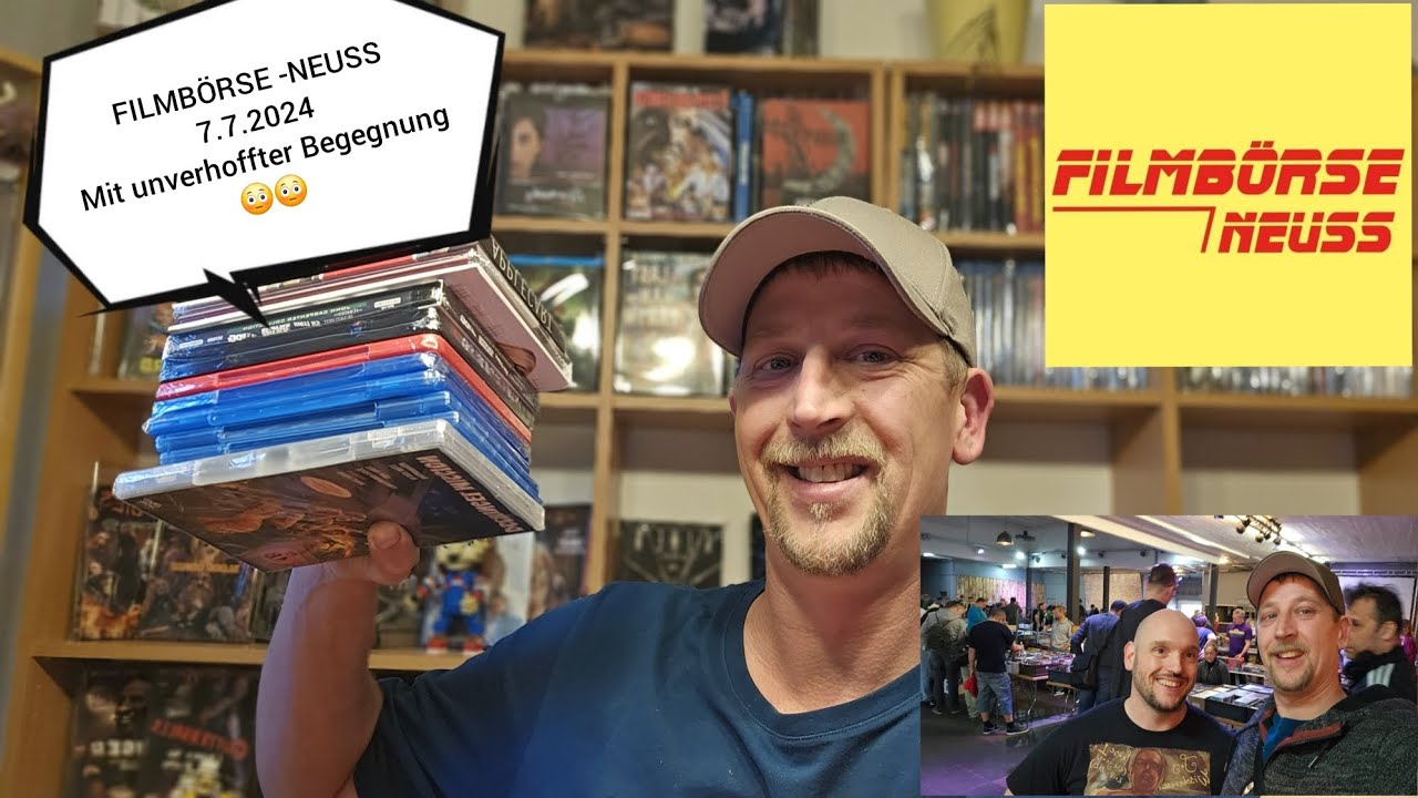 Filmbörse-Neuss(7.7.2024) Tolle Filme und ein unverhofftes treffen🙂✌️