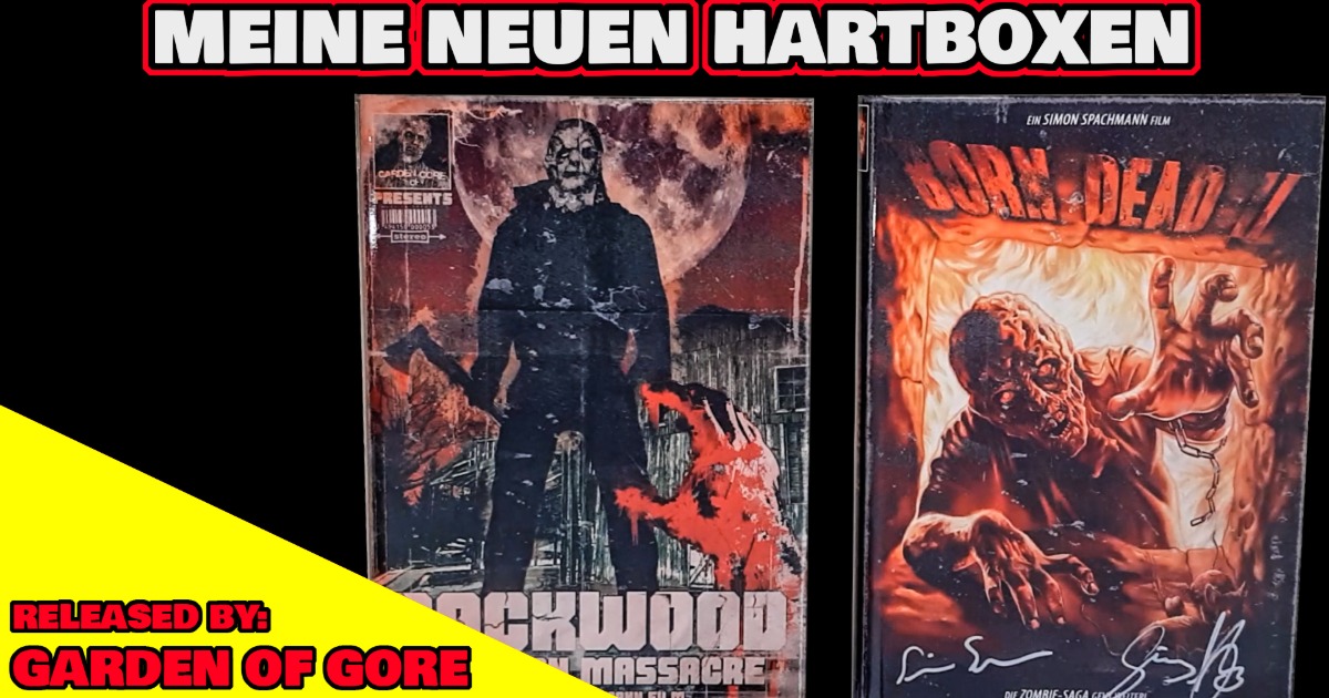 Hartbox Release BORN DEAD II + BACKWOOD THE BARN MASSACRE BY Garden of Gore