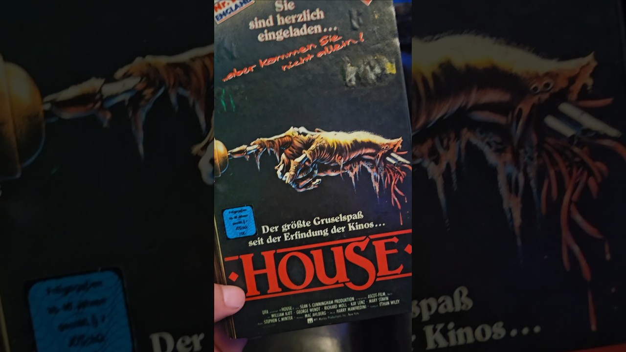 House 1 - 4 Collection plus VHS von UFA #retro