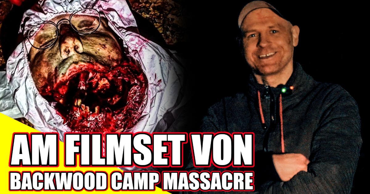 Interview: Regisseur SIMON SPACHMANN am Set zu Backwood Camp Massacre | Horror, Slasher und Gore