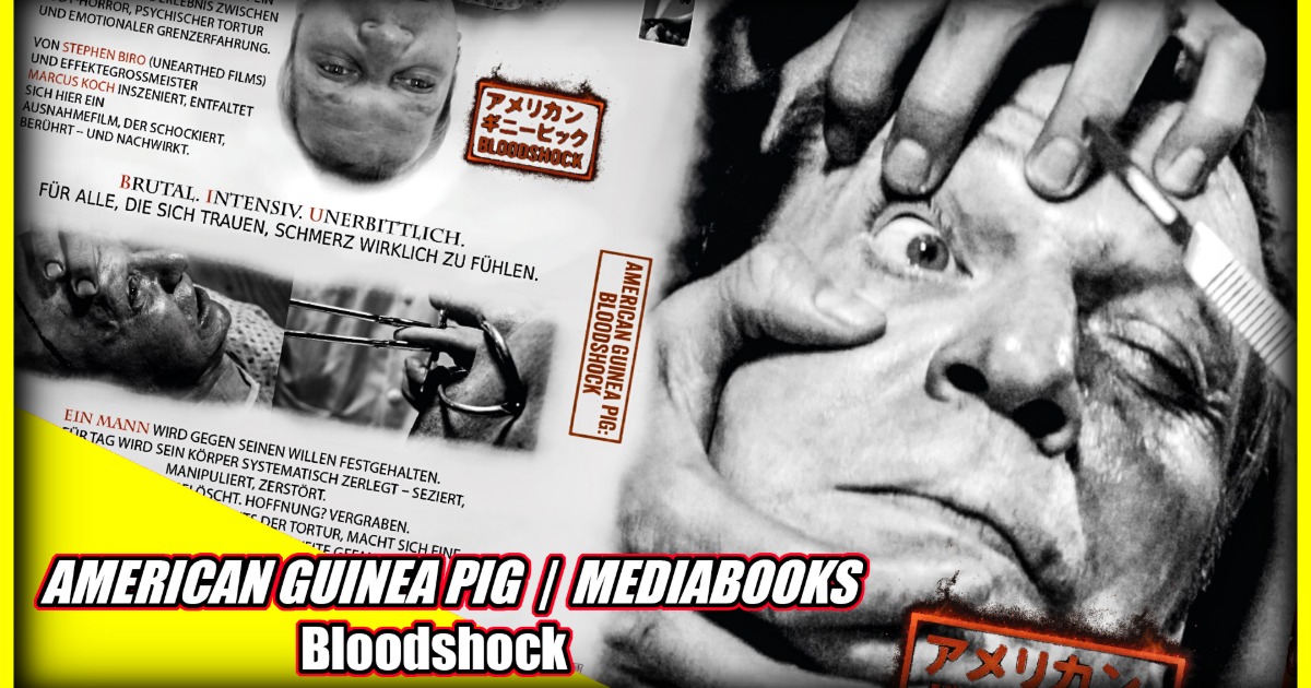 Mediabook Reveal "American Guinea Pig: Bloodshock" | Stephen Biro | UncutTV Blu-ray
