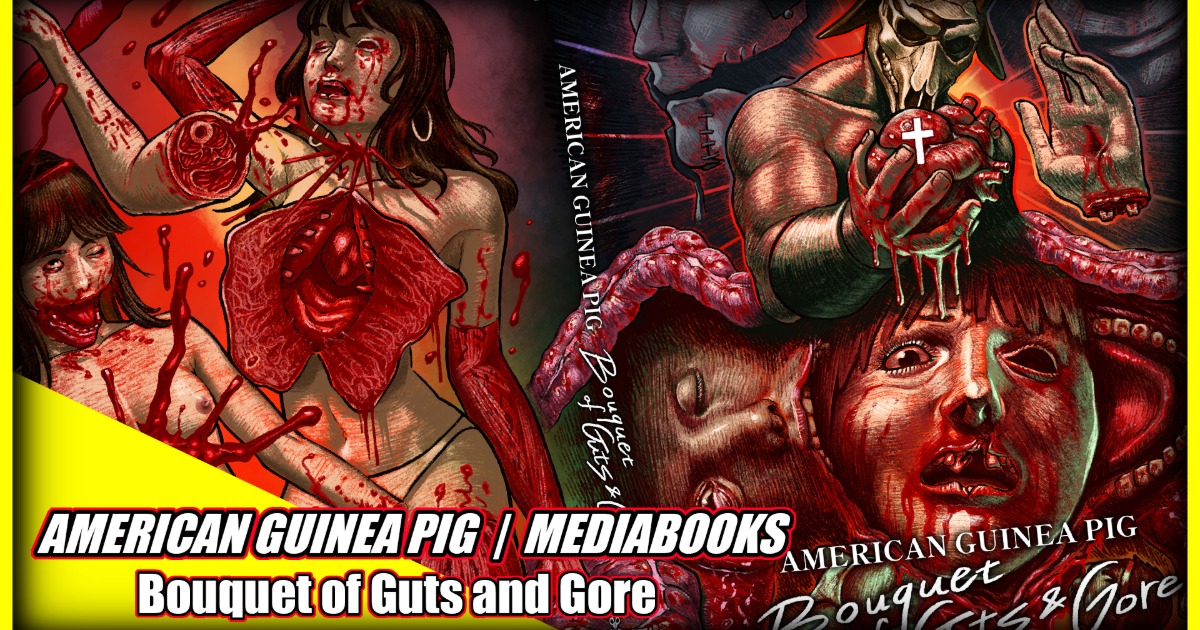 Mediabook Reveal "American Guinea Pig: Bouquet of Guts and Gore" | Stephen Biro | UncutTV Blu-ray