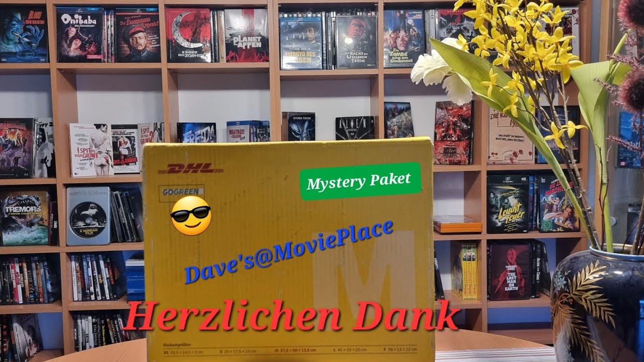 Mystery Paket vom Lieben Dave++Dave's@MoviePlace++Danke