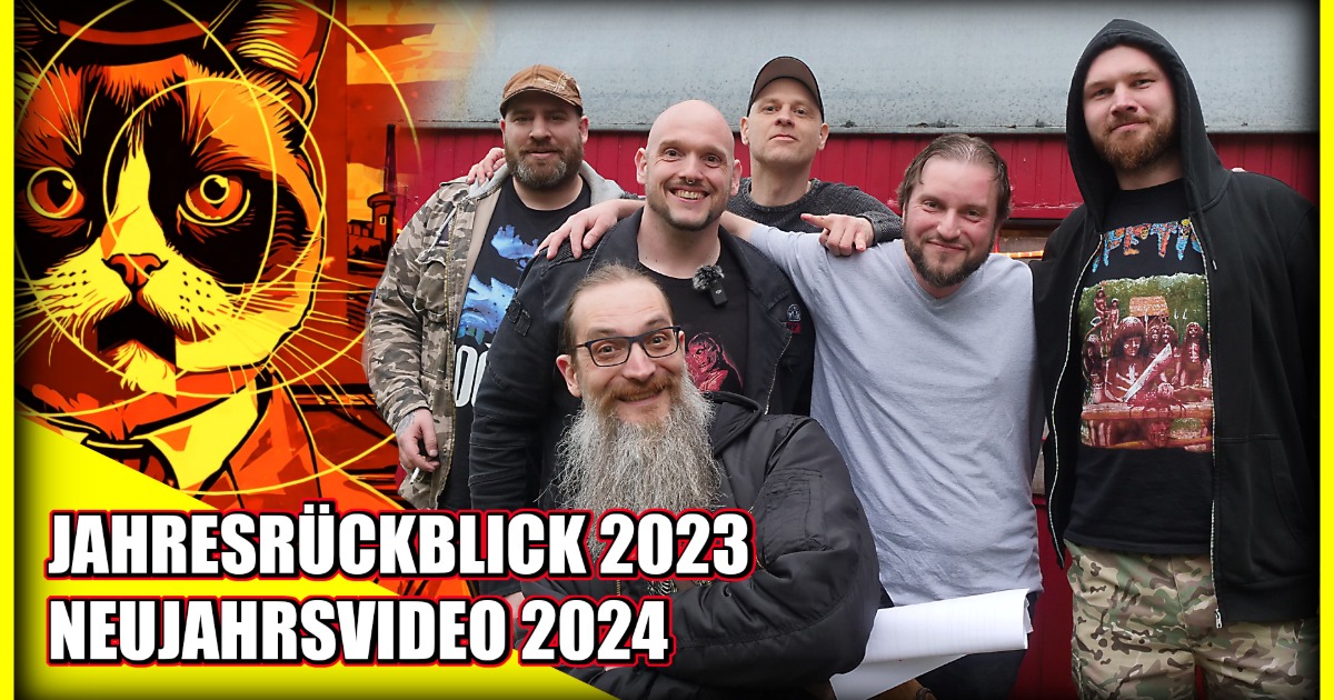 NEUJAHRSVIDEO 2024 mit Filmfans aus der Community, Regisseuren, Youtube-Kollegen und Filmschaffenden