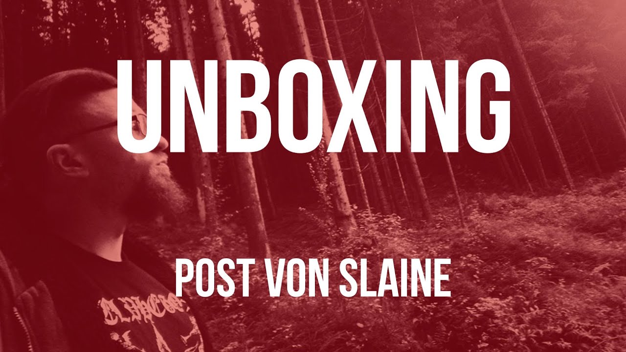 Post von Slaine Mc Roth - Unpacking (Post Teil 4)