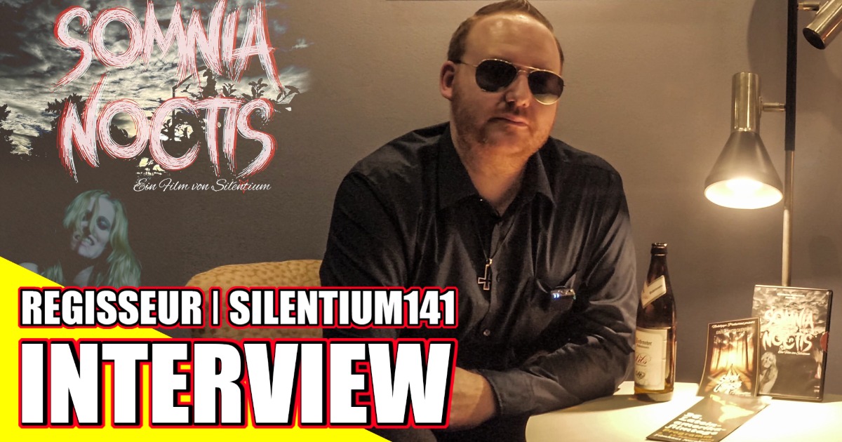 Regisseur und Youtuber SILENTIUM141 | Trailer + Interview Kommkino Nürnberg | Premiere Somnia Noctis