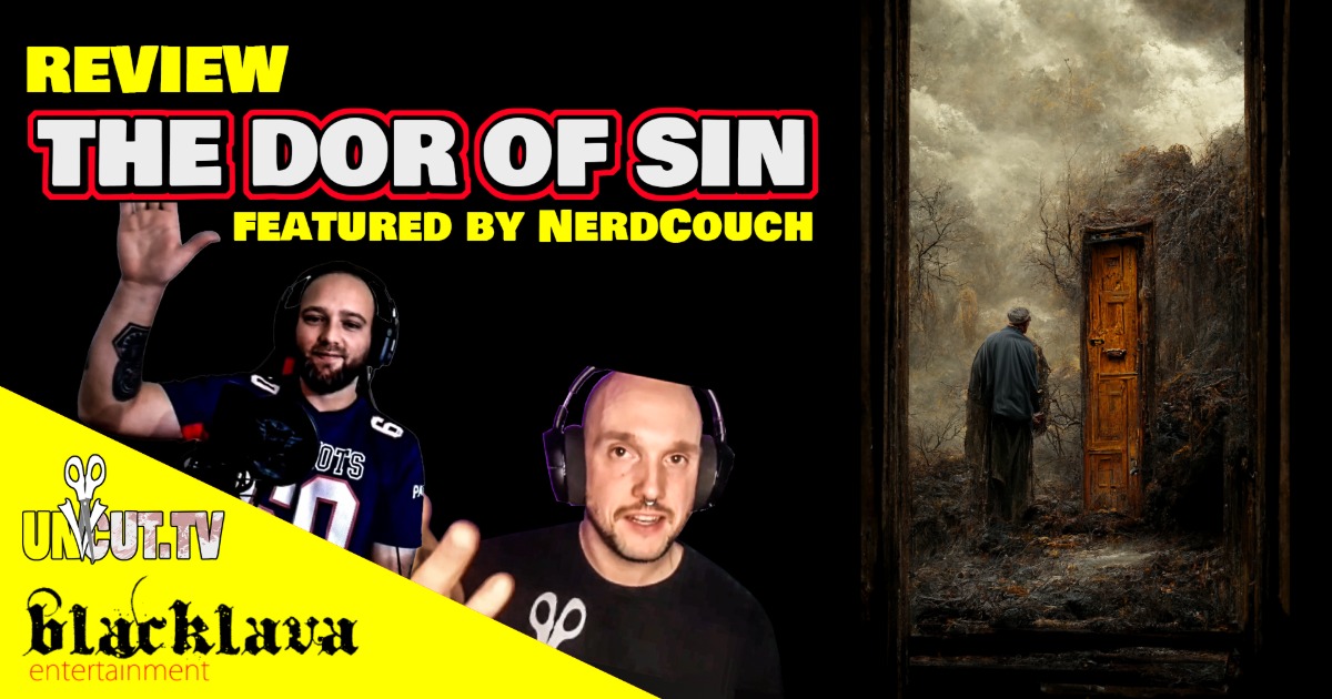 Review: THE DOOR OF SIN | Poster- & Cover-Analyse inkl. Trailer | Daniele Zinelli | Black Lava |  RedSquare TV und UncutTV