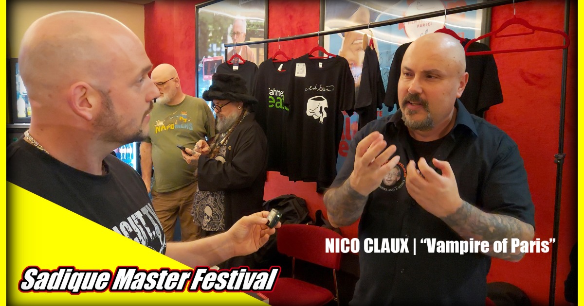 SADIQUE MASTER FESTIVAL Paris 2026 | Interviews Horror & True Crime | UncutTV