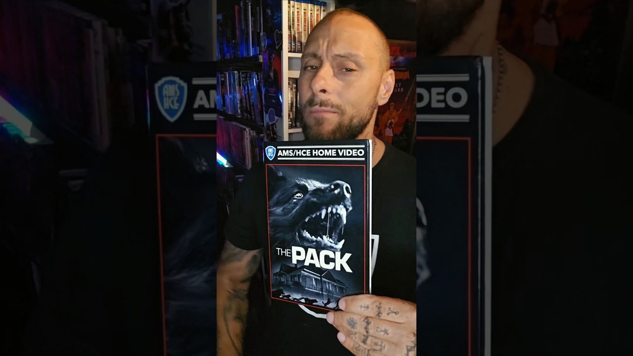 The Pack aka Die Meute, ein fesselnder Tier-Horrorfilm. Hier die AMS Hardcover Variante
