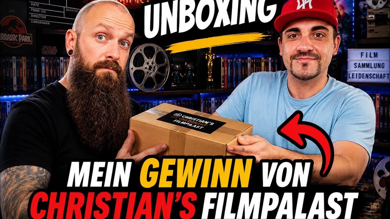 Unboxing... Mein Gewinn von Christian's Filmpalast 😃