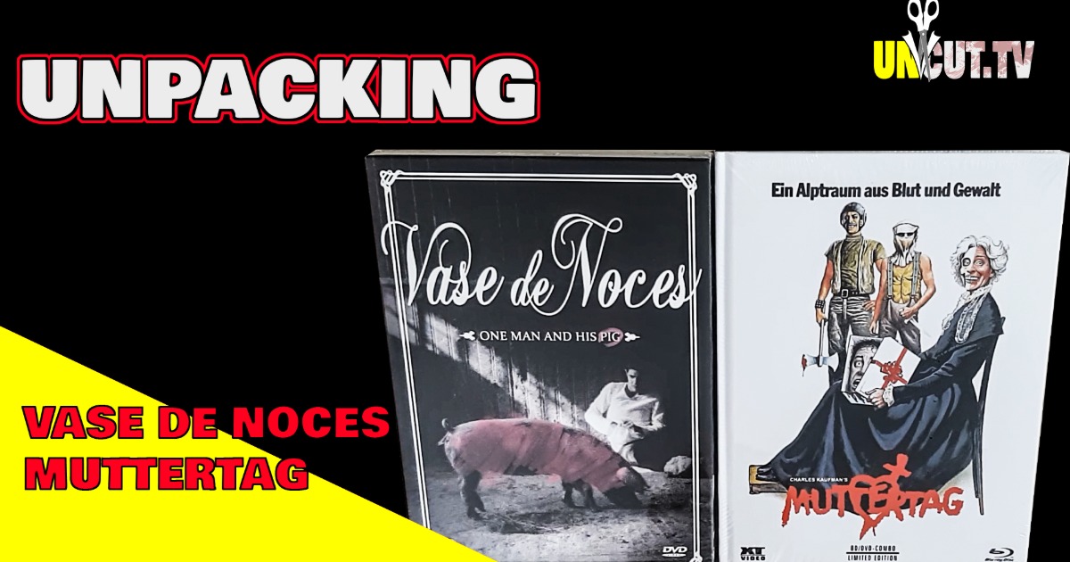 Unpacking: MUTTERTAG + VASE DE NOCES | Limitierte Mediabooks | Horror & kontroverser Avantgardefilm